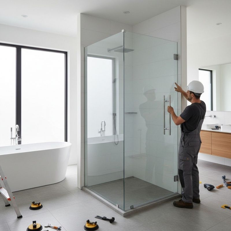 Glass Shower Door Installation